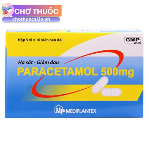 Paracetamol 500mg Mediplantex
