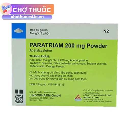 Paratriam 200mg Powder