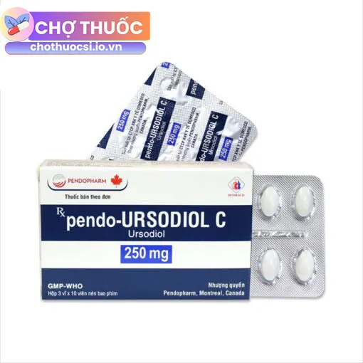Pendo-Ursodiol C 250mg