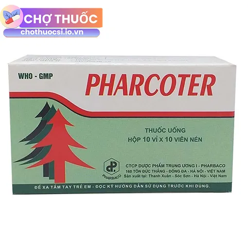 Pharcoter (vỉ)