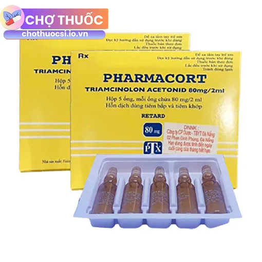 Pharmacort 80mg/2ml