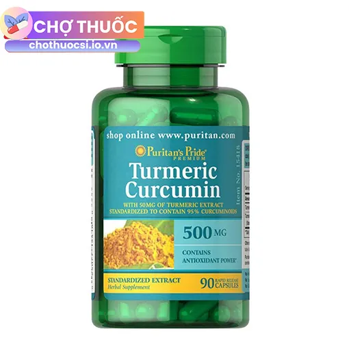 Puritan's Pride Turmeric Curcumin 500mg