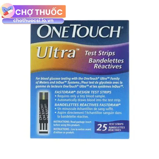 Que thử đường huyết OneTouch Ultra