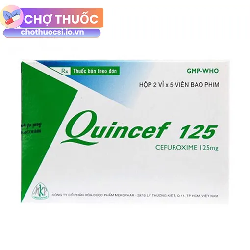 Quincef 125mg (viên)