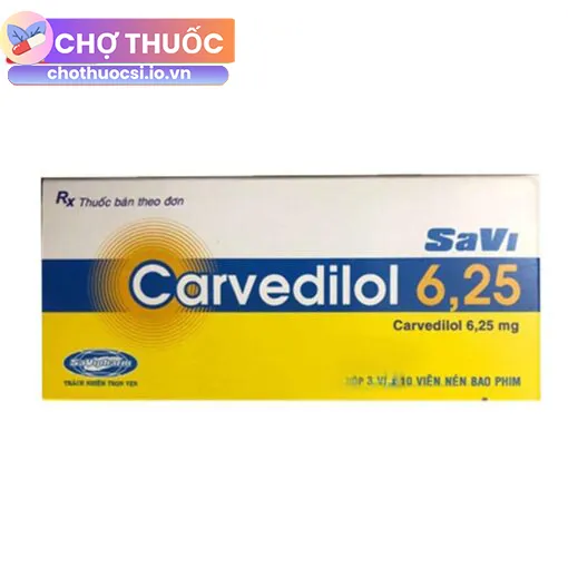 SaVi Carvedilol 6.25