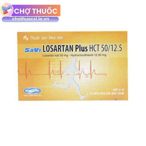 Savi Losartan Plus HCT 50/12.5