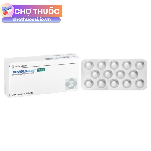 Singulair 4mg viên nhai