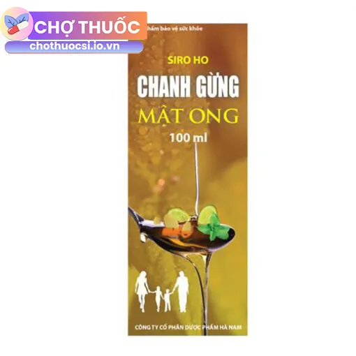 Siro Ho Chanh Gừng Mật Ong