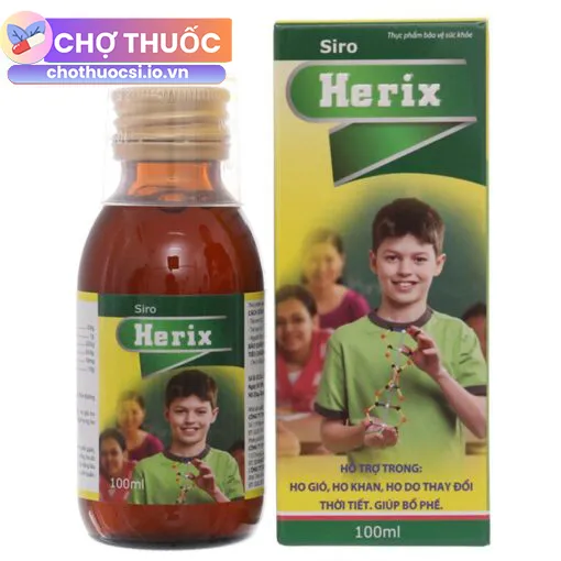 Siro ho Herix 100ml