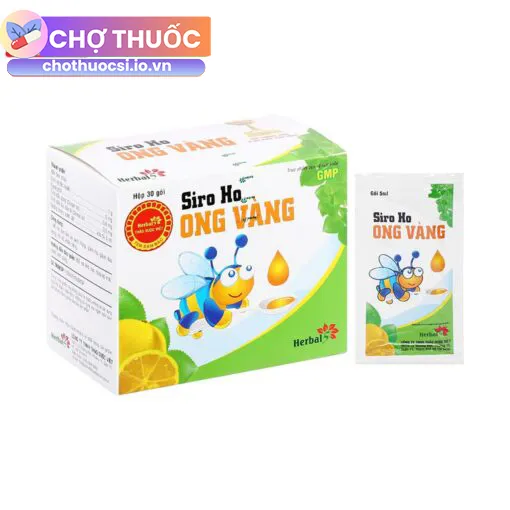 Siro Ho Ong Vàng Herbal 5 (Gói)