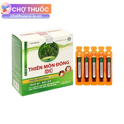 Siro Thiên Môn Đông DC ống 10ml