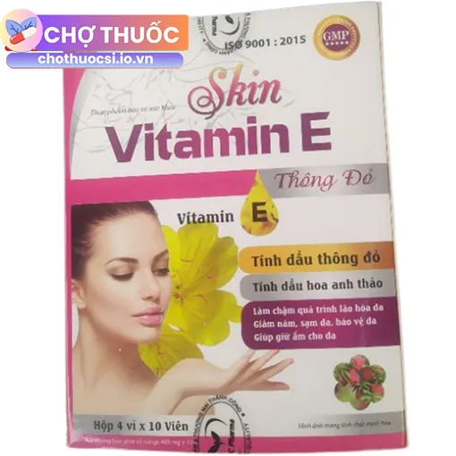 Skin Vitamin E Thông Đỏ
