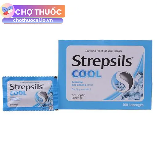 Strepsils Cool (100 viên)