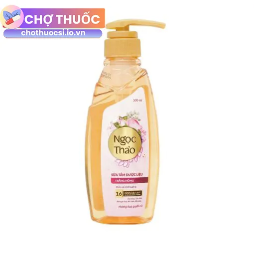 Sữa tắm Ngọc Thảo trắng hồng 500ml
