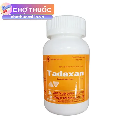 Tadaxan (viên nén màu cam)