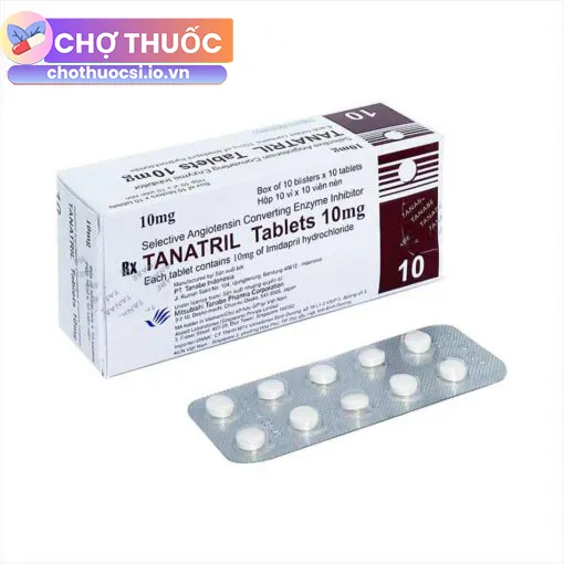 Tanatril Tablets 10mg