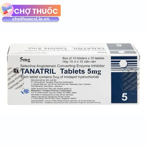 Tanatril Tablets 5mg