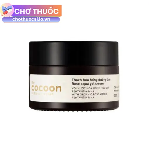 Thạch hoa hồng dưỡng ẩm Cocoon 30ml