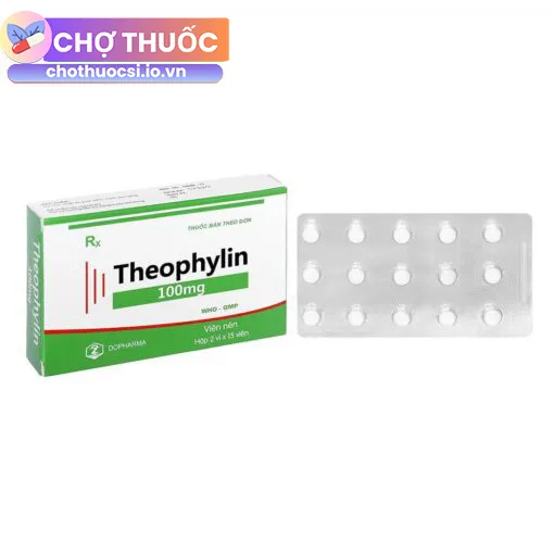 Theophylin Dopharma (vỉ)