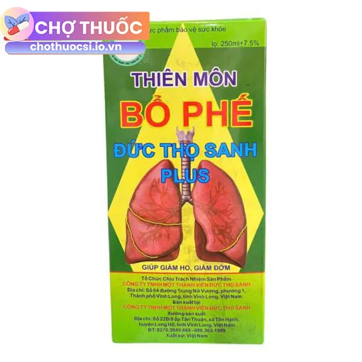 Thiên Môn Bổ Phế Đức Thọ Sanh Plus