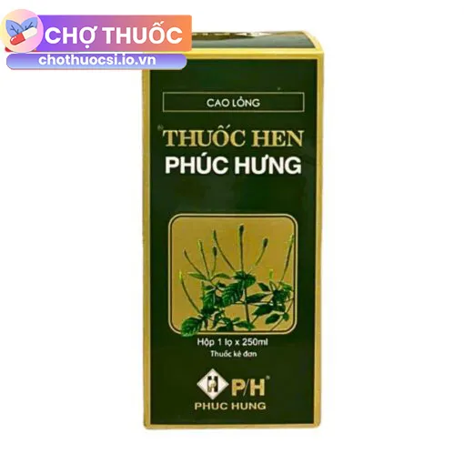 Thuốc hen Phúc Hưng 250ml