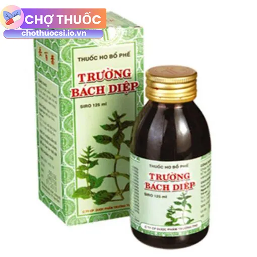 Thuốc ho bổ phế Trường bách diệp siro 125ml