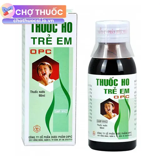 Thuốc ho trẻ em OPC