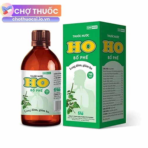 Thuốc nước Ho Bổ Phế Fito 80ml
