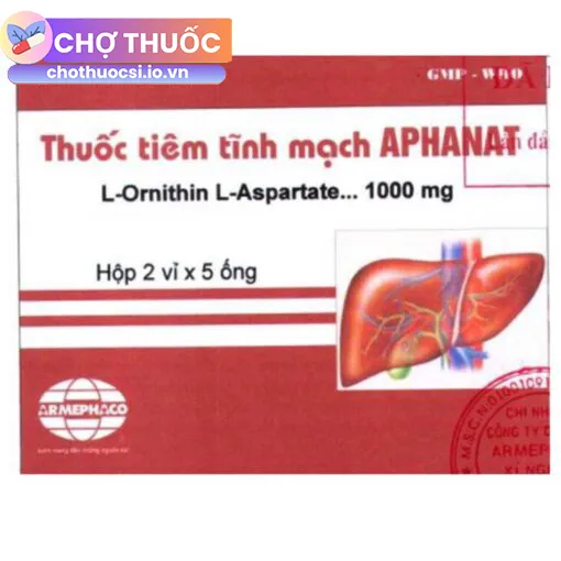 Thuốc tiêm tĩnh mạch Aphanat