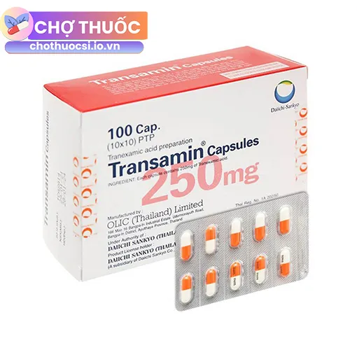 Transamin Capsuales 250mg