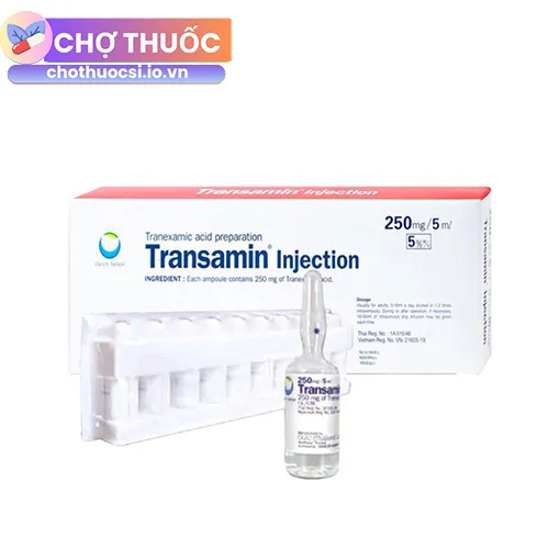 Transamin Injection 250mg/5ml