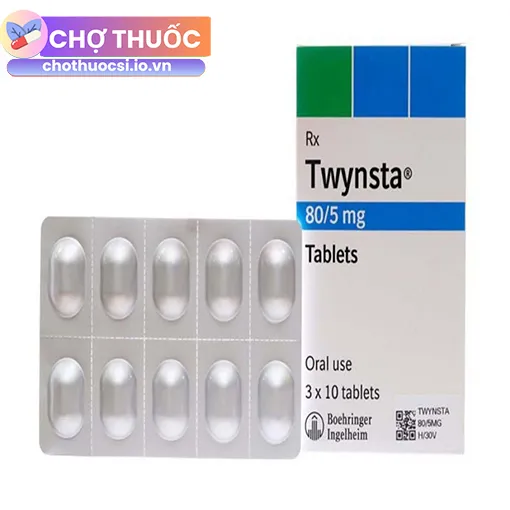 Twynsta 80/5mg (Hộp 30 viên)