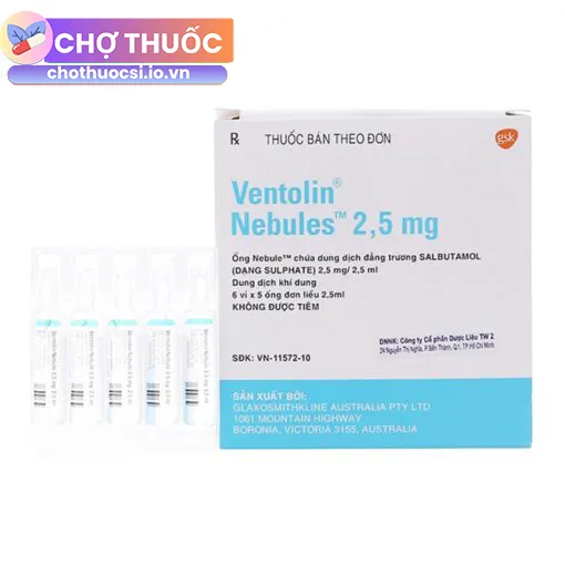 Ventolin Nebules 2.5mg
