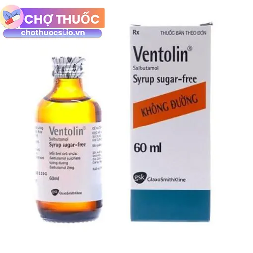 Ventolin Syrup Sugar-free 60ml