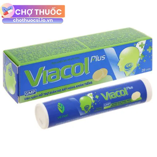 Viacol Plus (Hộp 20 viên)
