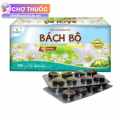 Viên Ngậm Ho Bách Bộ Mom and Baby