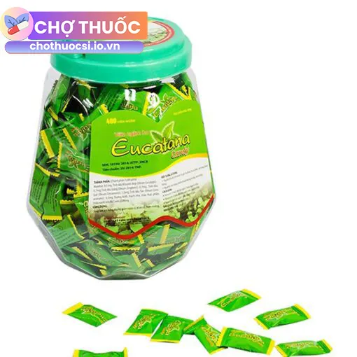 Viên Ngậm Ho Eucatana Hộp 100 viên