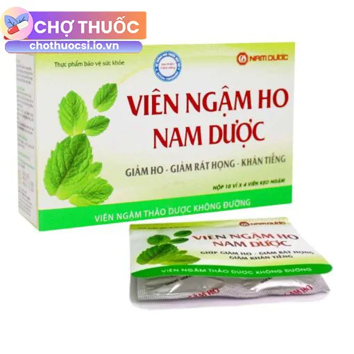 Viên ngậm ho Nam Dược