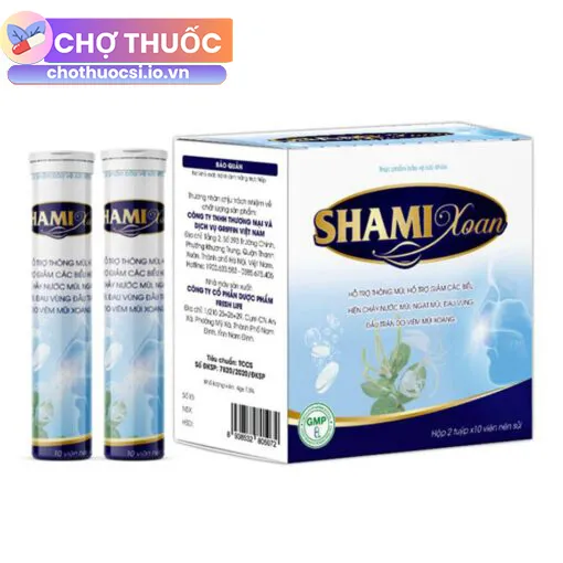 Viên sủi Shami Xoan