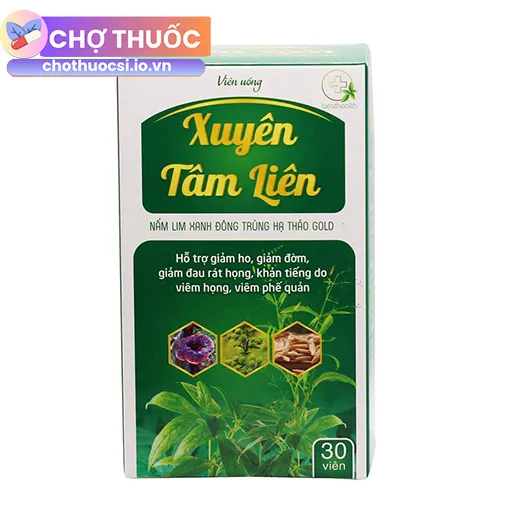 Viên uống Xuyên Tâm Liên Best Health