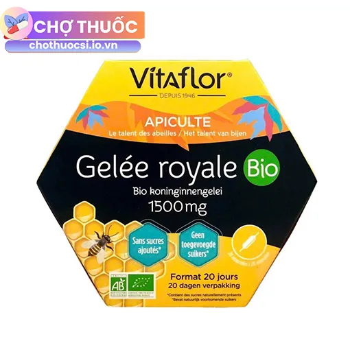 Vitaflor Gelée royale Bio 1500mg
