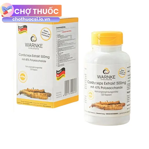 Warnke Cordyceps Extrakt 500mg