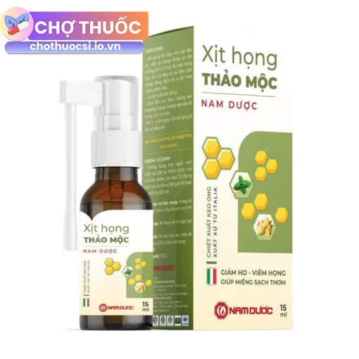 Xịt họng Thảo Mộc Nam Dược