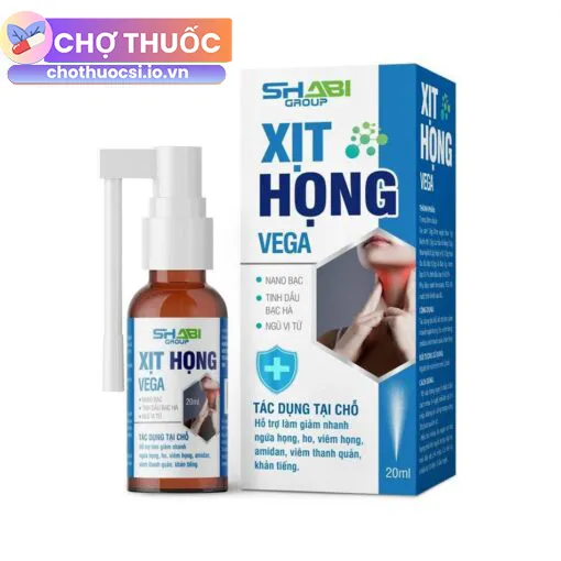 Xịt Họng Vega