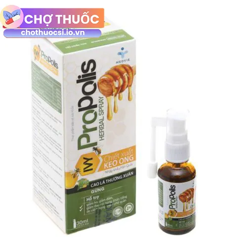 Xịt keo ong Ivy Propolis