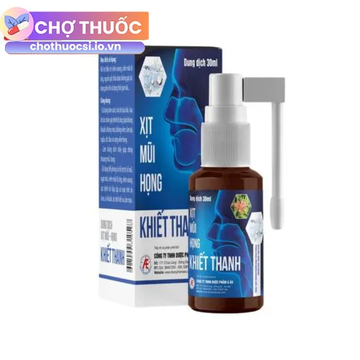 Xịt mũi họng Khiết Thanh